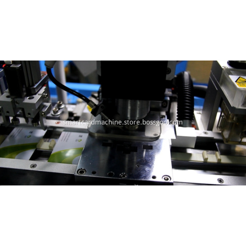 Smart Card Equipment Milling Machine 4 Heads